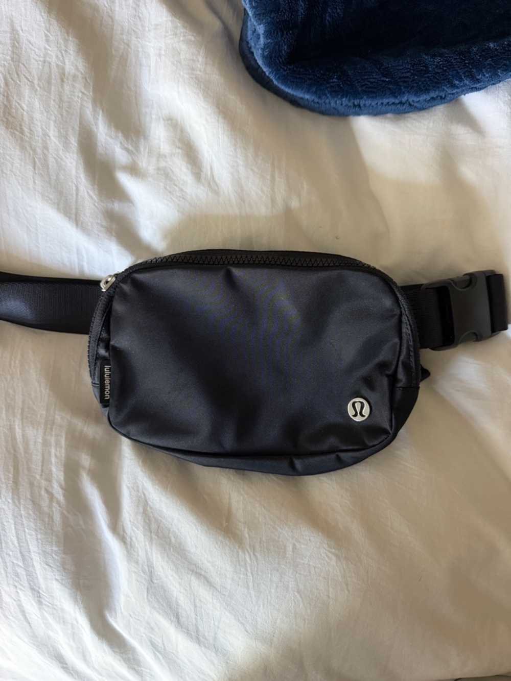 lululemon athletica Black Compact Belt Bag with Logo